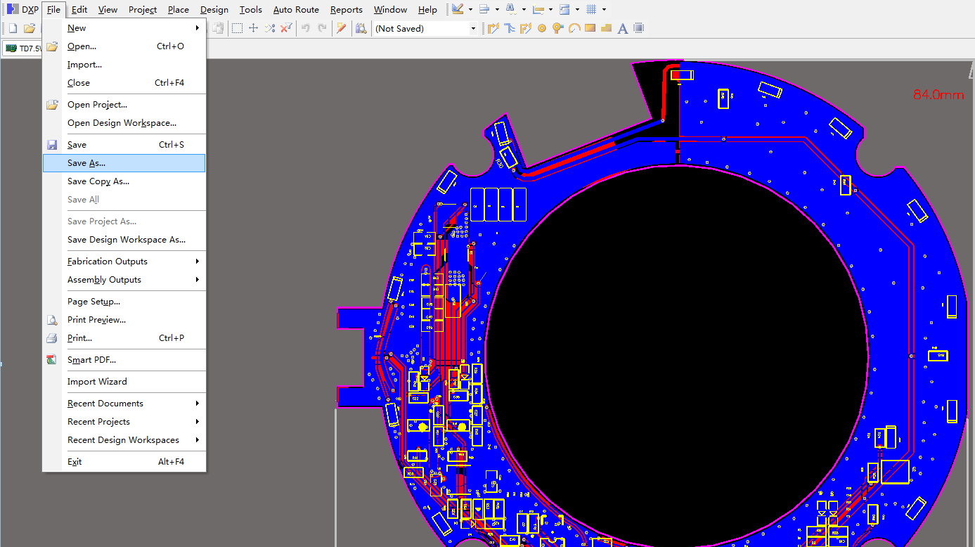 AD 6.9PCBתΪProtel 99 se