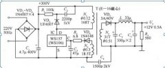 صԴִӼƿعܿͨ͹ضϵʱʣάȶѹһֵԴصԴһȵƣ PWM  IC  MOSFET ɡ Ϊһ 12v صԴ·ͼ 12V  0.5A ƬѹԴĵ·ͼʾ