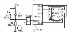 89C51 һִ 4K ֽ˸ɱ̿ɲֻ洢 FPEROM  Falsh Programmable and Erasable Read Only Memory ĵ͵ѹ CMOS8 λ΢׳ƵƬ Ϊһڷ PCB · ˾ṩĿŹ·ͼ X25045 Ӳͼͼ 1