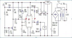 Ϊһڷ PCB · ˾ṩĿŶʱ·ͼ  SB Ͽʱ 555 ʱ· 4 ͨ R6  555 ʱ·ǿƸλ ʱ 2 ܵĸţ 555 ʱ·°ť B 󣬵Դͨ VD1 ӵ