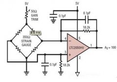 LTC2050HV ƯŴ 5 Ż 6  SOT-23  SO-8 װ LTC2050  2.7V  6V Դ ΪһʽŴ·ͼ LTC2050HV  2.7V   5.5V ԴΪ 800  A ң 6  SOT-23  SO-8